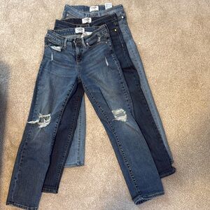 Denizen by Levi’s - lot of 3, size 4/27, lightly used